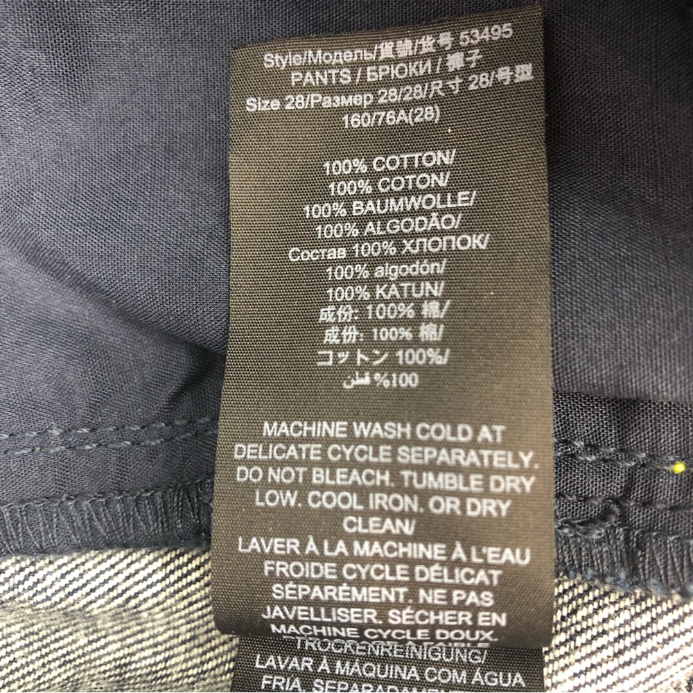 NWT Tory Burch Asymmetric Stitch Flare Cropped Jeans 28 - Picture 14 of 15